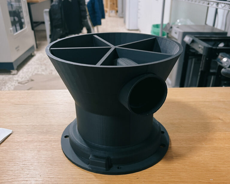 Custom suction head for Intel piping