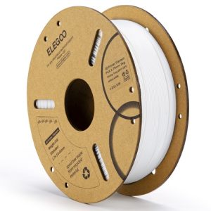 פילמנט לבן 1 ק"ג 1.75 מ"מ – Elegoo White PLA