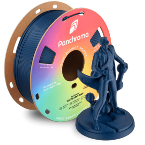 פילמנט כחול צבאי 1 ק"ג 1.75 מ"מ – Panchroma Matte PLA Army Blue (PolyTerra™ PLA)