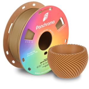 פילמנט חום עץ 1 ק"ג 1.75 מ"מ – Panchroma Matte PLA Wood Brown (PolyTerra™ PLA)