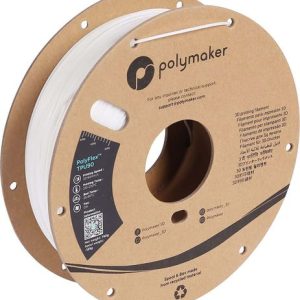 פילמנט גמיש לבן 750 גרם 1.75 מ"מ- POLYFLEX TPU 90A WHITE