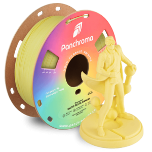 פילמנט בננה פסטל 1 ק"ג 1.75 מ"מ – Panchroma Matte PLA Pastel Banana (PolyTerra™ PLA)