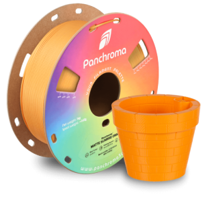 פילמנט כתום זריחה 1 ק"ג 1.75 מ"מ – Panchroma Matte PLA Sunrise Orange (PolyTerra™ PLA)