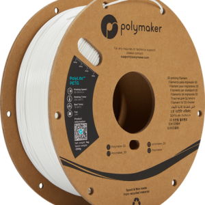 פילמנט לבן 1 ק"ג 1.75 מ"מ – POLYLITE PETG WHITE