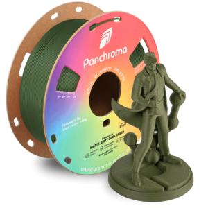 פילמנט ירוק צבאי כהה 1 ק"ג 1.75 מ"מ – Panchroma Matte PLA Army Dark Green (PolyTerra™ PLA)